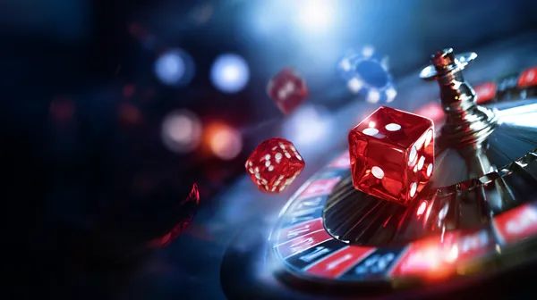 Um homem concentrado em seu laptop com estatísticas ao vivo ao fundo, destacando os recursos dedicados de esportes e jogos do app móvel 615BET.